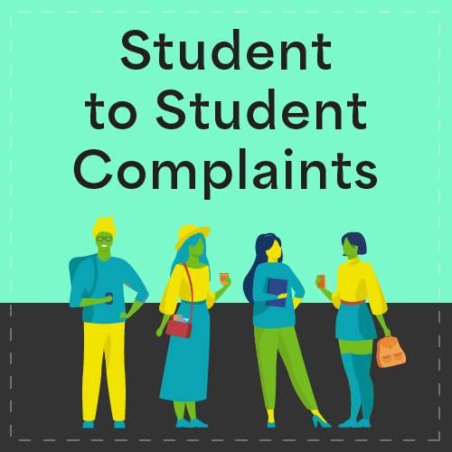 Student to student complaints